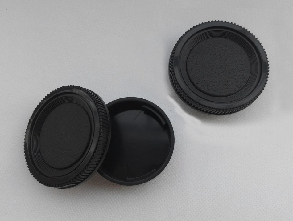 NP3208 Set of Professional Rear Lens Cap + Camera Body Cap for Minolta MD