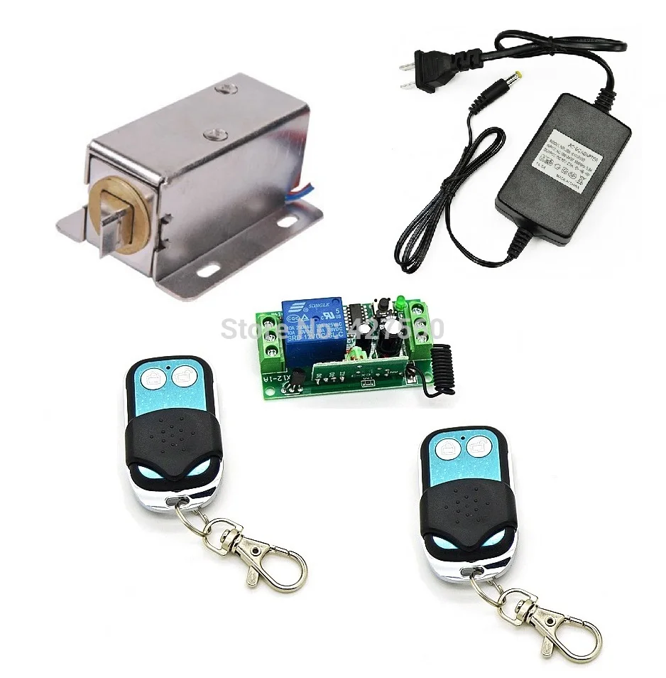 remote control cabinet electronic lock  Electric Bolt Lock for Lockers, gun cabinets, cash drawer