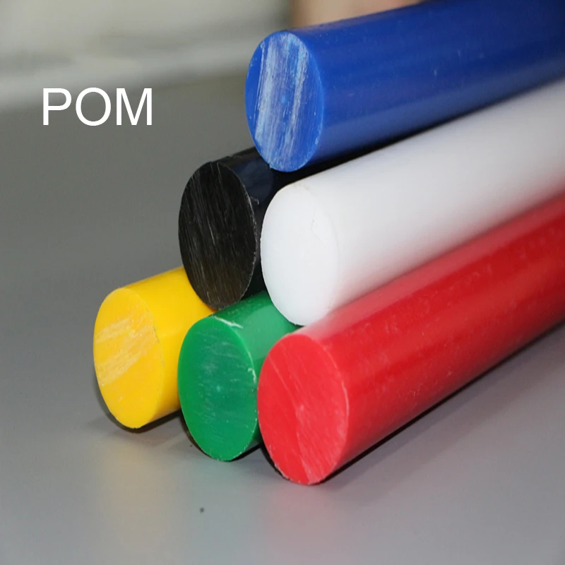 50cm colorful POM rods red blue yellow green sticks Polyoxymethylene rod stick