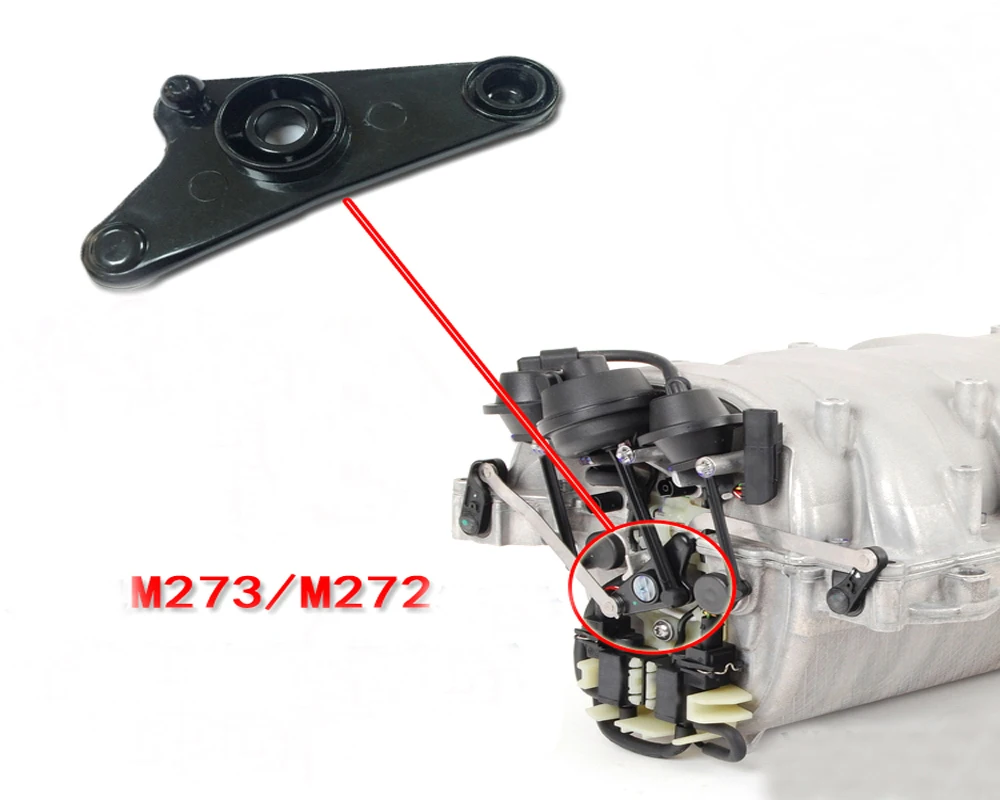 Intake manifold support Repair Kit Lever M272 M273 for Mercedes-Benz W251 R280 R300 R320 R350 R500 R550 R63 R400  A2721402401