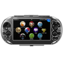 Clear Hard Case Transparent Protective Cover Shell Skin For Sony Psvita PS Vita 2000 PSV 2000 Slim Crystal Full Body Protector