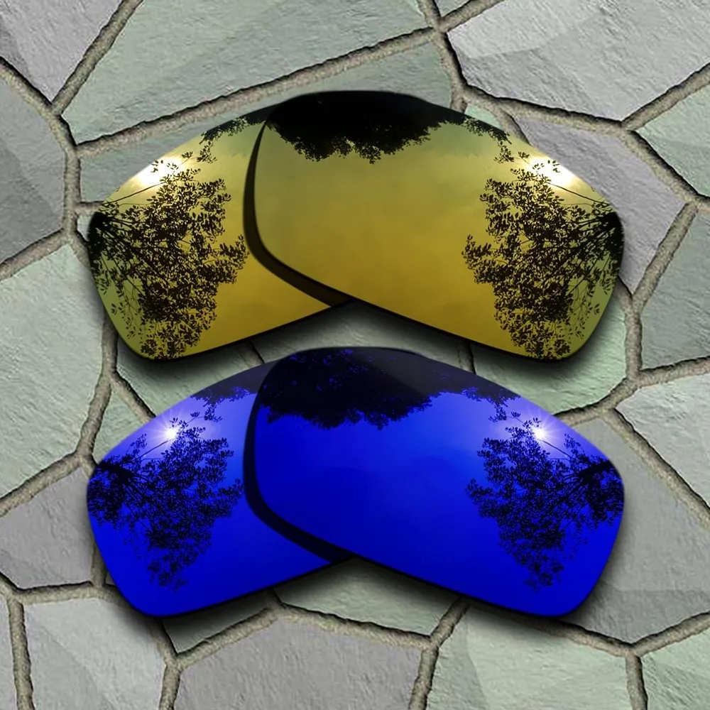 

Yellow Golden&Violet Blue Sunglasses Polarized Replacement Lenses for Oakley X Squared