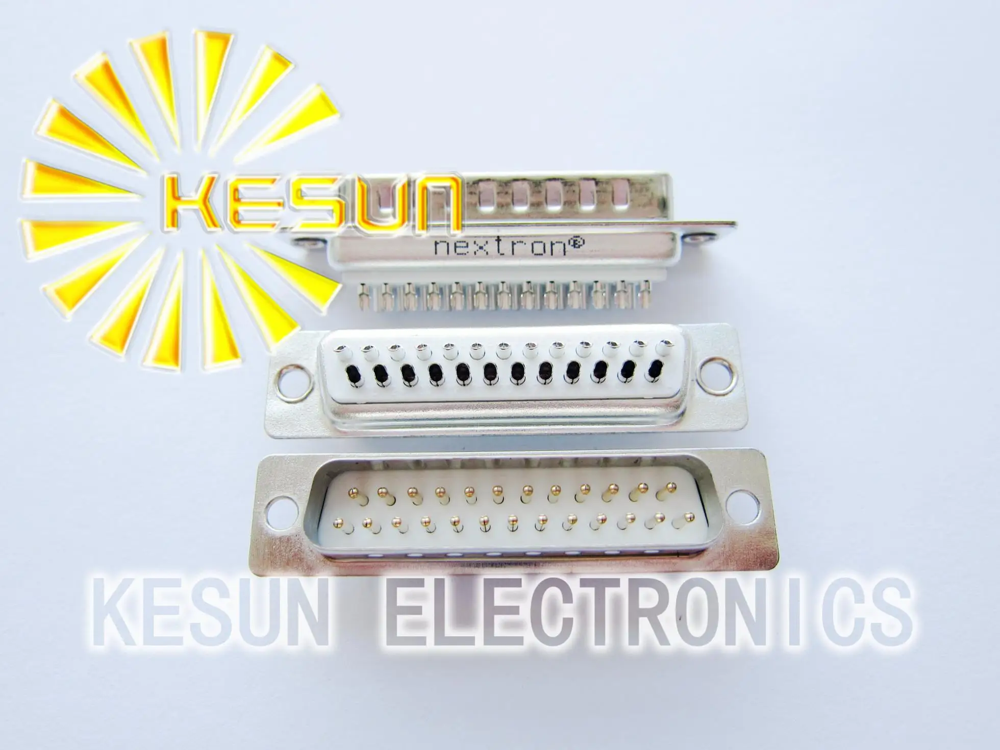 Conector de Solda Serial D-sub 100 com 2.77 mm Conector Masculino com Db25 de Alta Qualidade