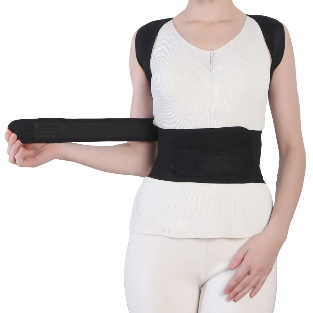 Udoarts Back Posture Corrector Clavicle and Shoulder Brace With Steel Splints