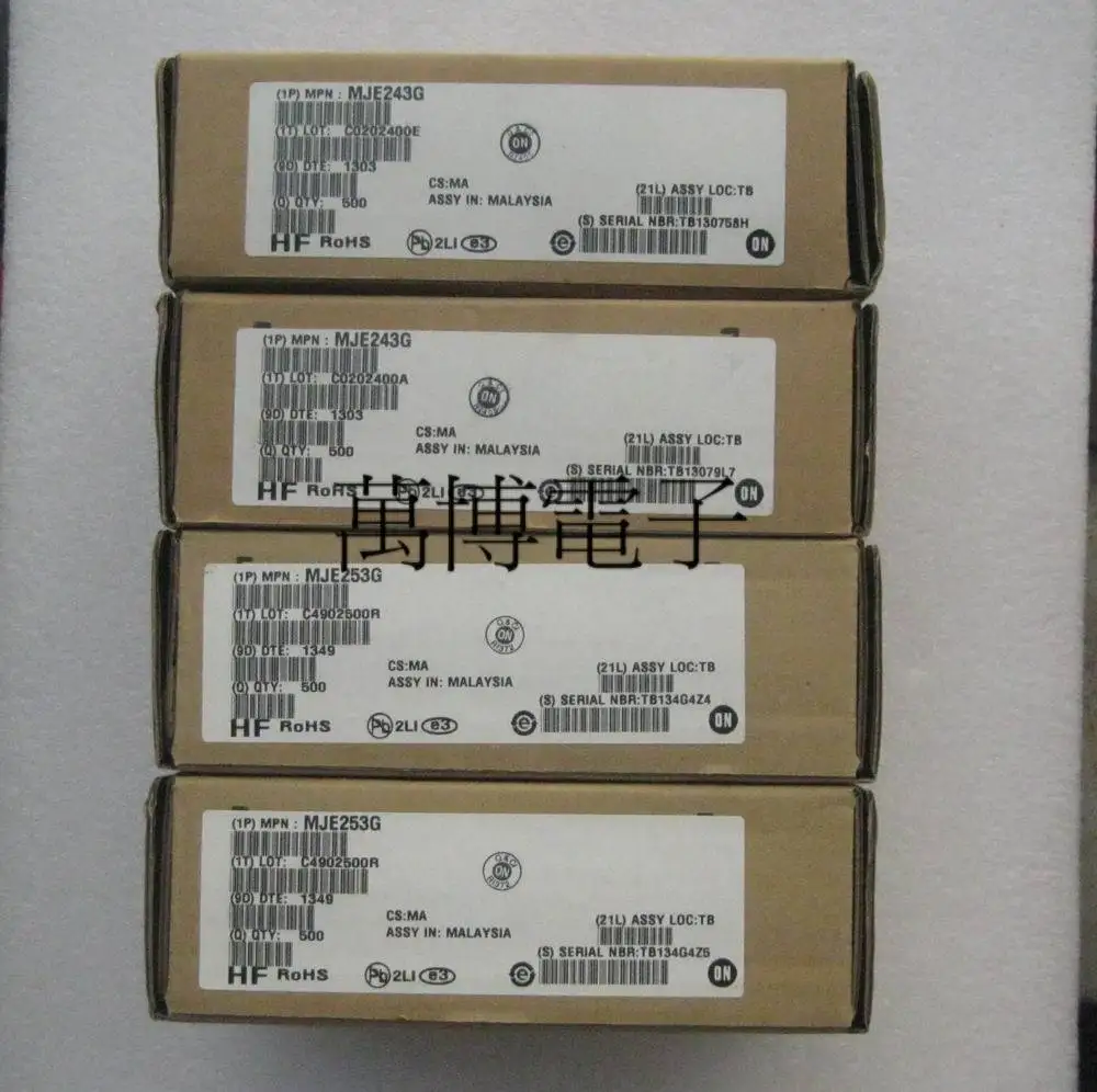 hot sale 10pair/30pair ON MJE243 MJE253 E243 E253 original import Audio electronics free shipping