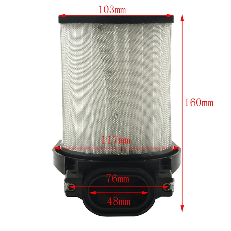 Motorcycle Air Filter Intake Cleaner For Yamaha XJR400 XJR 400 1993 1994 1995 1996 1997 1998 1999 2000 - 2010 4HM 14450 00 00