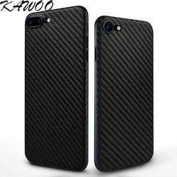 Ultra Thin Carbon Fiber Texure Soft Case Cover For iPhone 7 Plus 8 6S Slim PC Phone Capa Coque For iPhone X 6 Plus 8 Plus 6 7 8