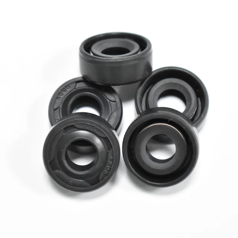 10pcs/lot Black Oil Seal Ring Replacements 7mm*8mm*18mm Wearable Breadmaker Sorbet Machine blender spare parts