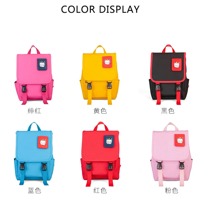 Children's backpack 2019 spring new cute cat anti-missing children boys and girls student bag tide waterproof school student bag