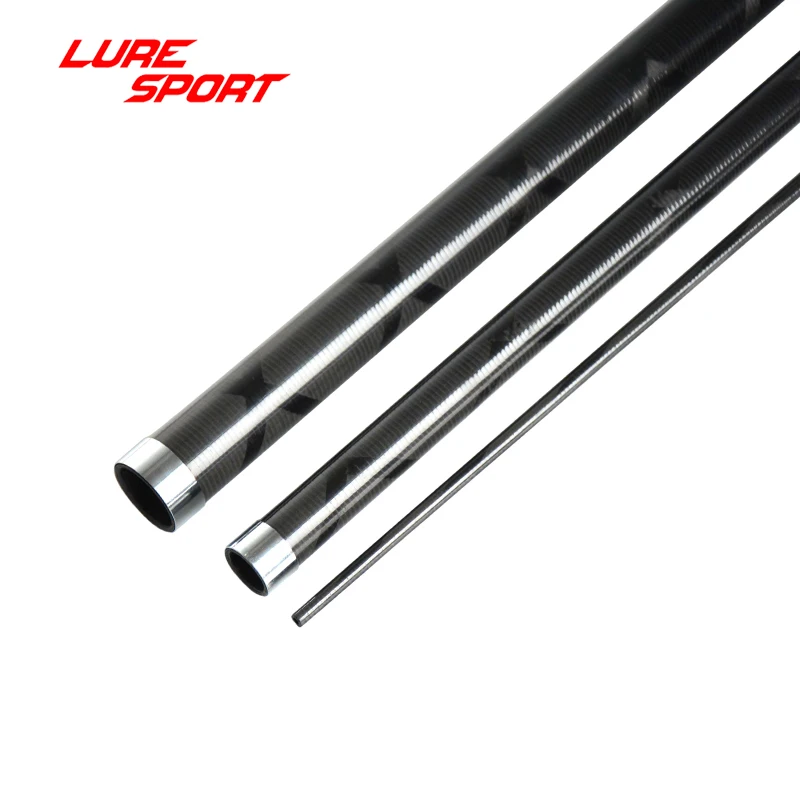 LureSport 2.7m 3.9m Surf Rod blank X Cross Carbon Blank Rod Building Component DIY  Fishing Rod Accessory