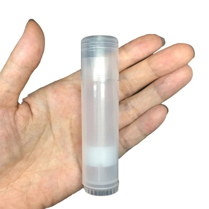 100pcs High quality Large size 20g Lipstick Tube  Lip Balm Tube Empty Lip Gloss Container DIY Lip Tube White Black Clear