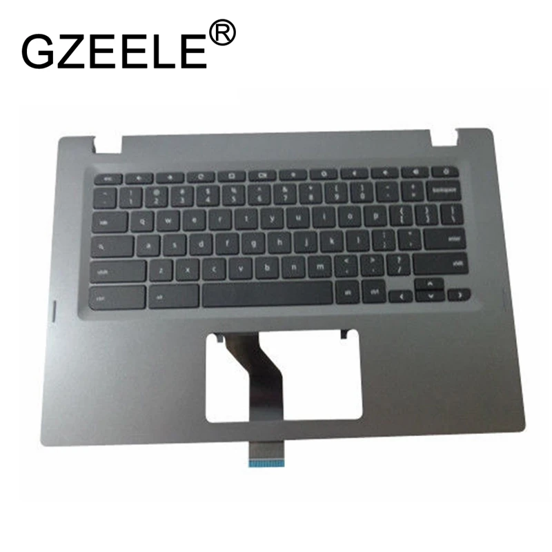 

GZEELE new for Acer Chromebook 14 CP5-471 series Palmrest Top Case Assembly upper cover keyboard bezel laptop Non-Backlit