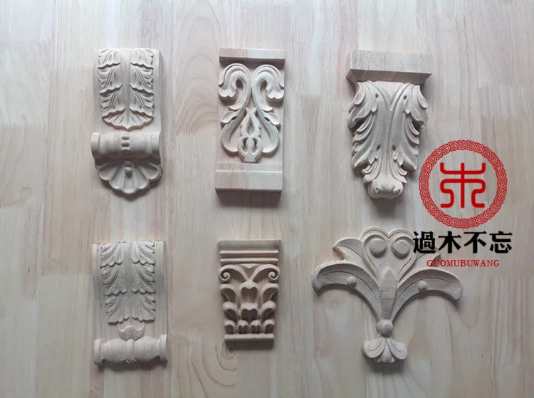 Don't forget the wooden Dongyang wood carving wood corbel bracket European furniture door of ancient building stigma stigma corb