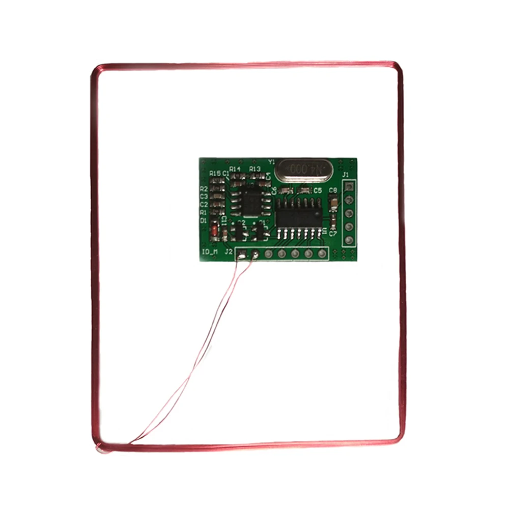 134.2 KHZ Animal Tag Reading Module EM4305 Ear Tag Foot Ring Reader Module UART (9600, N, 8, 1) 5V 25mA