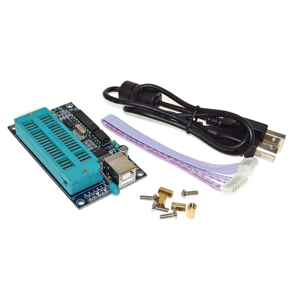 ICSP Cable Microcontroller Automatic USB Programming Develop Microcontroller K150 EEPROM Programmer Board