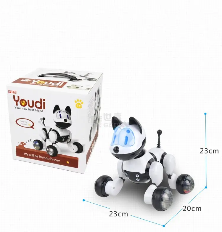 IN STOCK walking toy zoomer dog  Sound Control Smart interactive Dog Electronic Pet Educational Children Toy Birthday gift