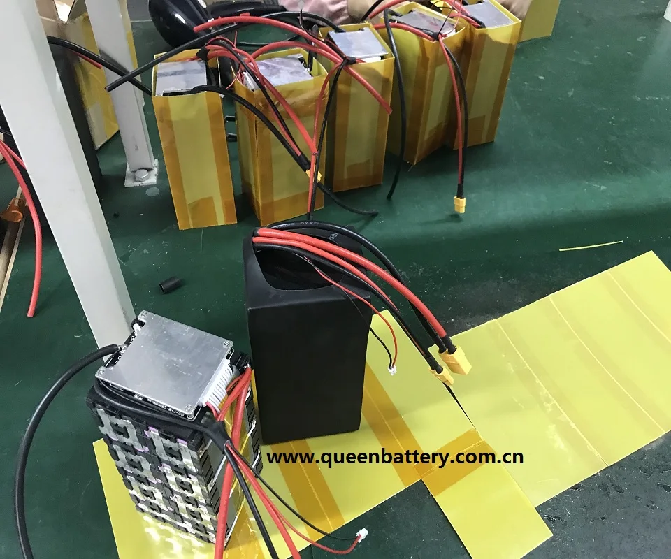 

52V6AH 51.8V 18650 VTC6 14S2P 6AH 7AH LI-ION BATTERY PACK with BMS(30-60A) XT60 XT90