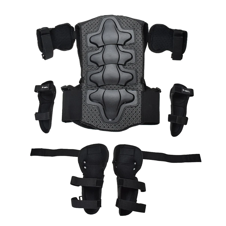 Bambino moto armatura equipaggiamento protettivo gara torace protettore schienale giro protezioni corpo sicurezza sportiva gomito gilet anti ciclismo