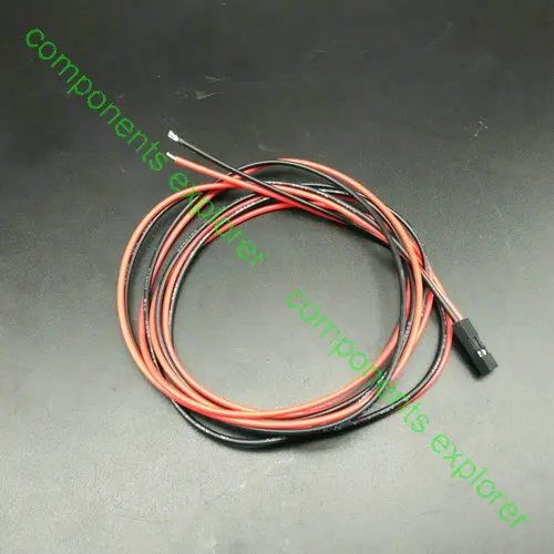 2pin 1M Long Thermistor Cables w/ Dupont Connector