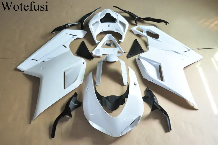 

Wotefusi ABS Injection Unpainted Bodywork Fairing For Ducati 1098 848 1198 2007 2008 2009 [CK1042]