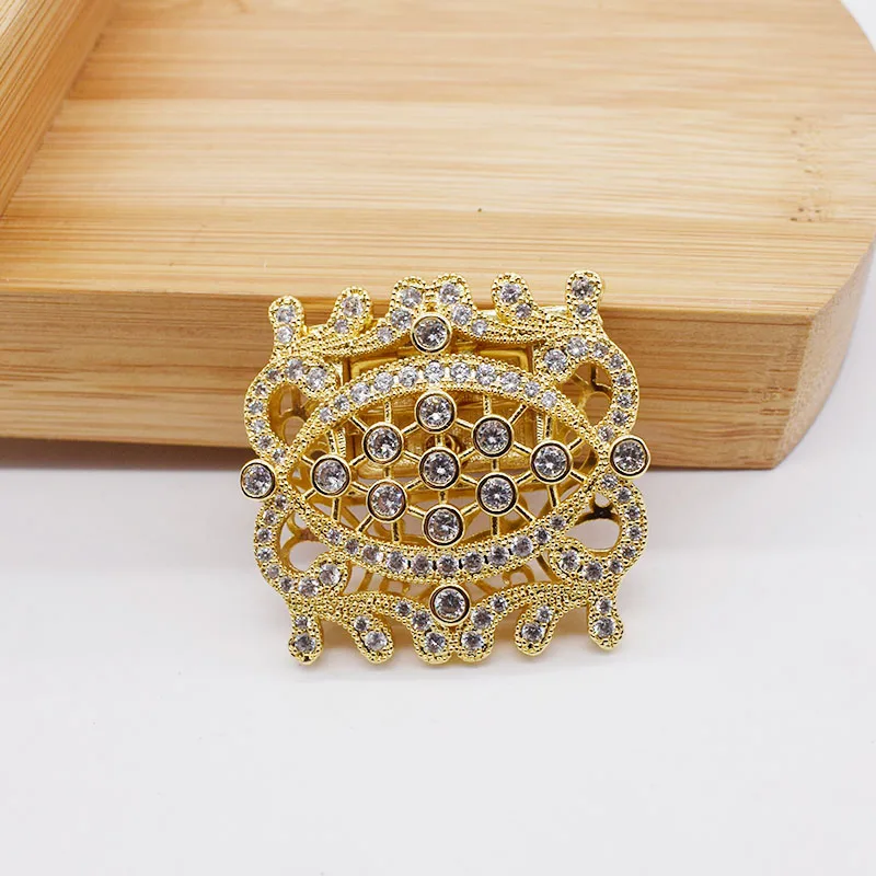 1piece 6strings white/ yellow/ golden/black  zircon Jewelry Clasp  wholesale clasps/hooks FPPJ FOR DIY