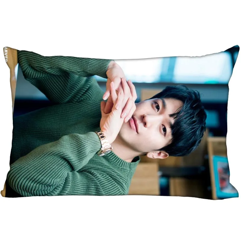 Hot KPOP Jung Yong Hwa Pillowcase Decorative PillowCover Zipper Pillowcases Satin Custom your image more size