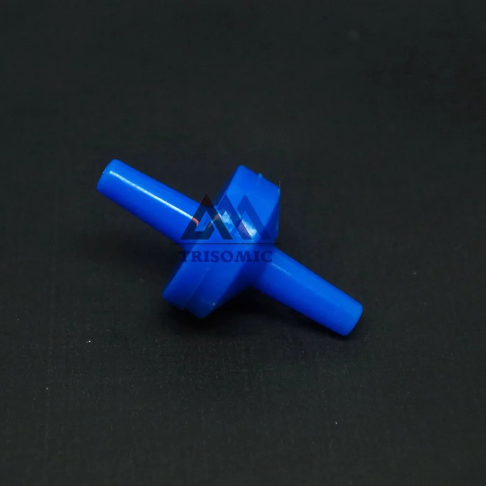 12 pieces 4.5mm One Way Valve Material PC Non-Return Valve Check valve fluororubber valve Food Grade potable water blue