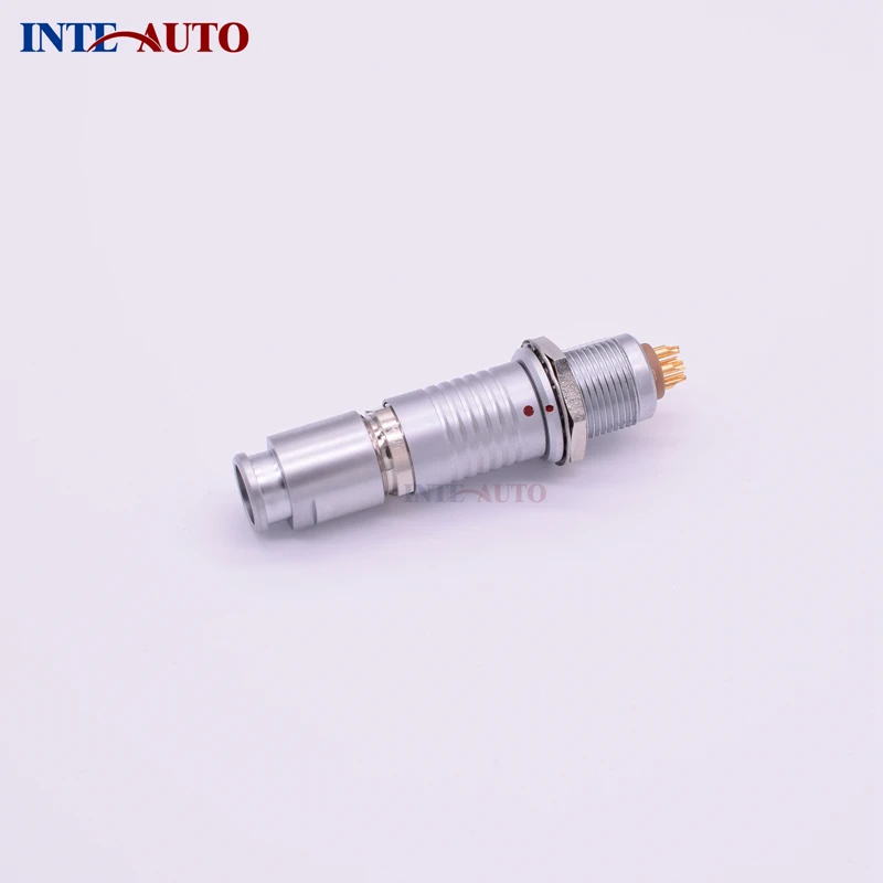 video circular metal push pull connector,6 pins plug receptacle,stepped insulator,TFA.2S.306 ZRA.2S.306