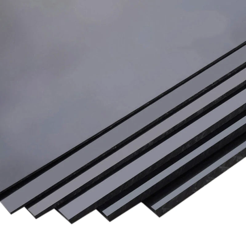 1Pc Black Durable ABS Styrene Plastic Flat Sheet Plate 1mm x 200mm x 300mm