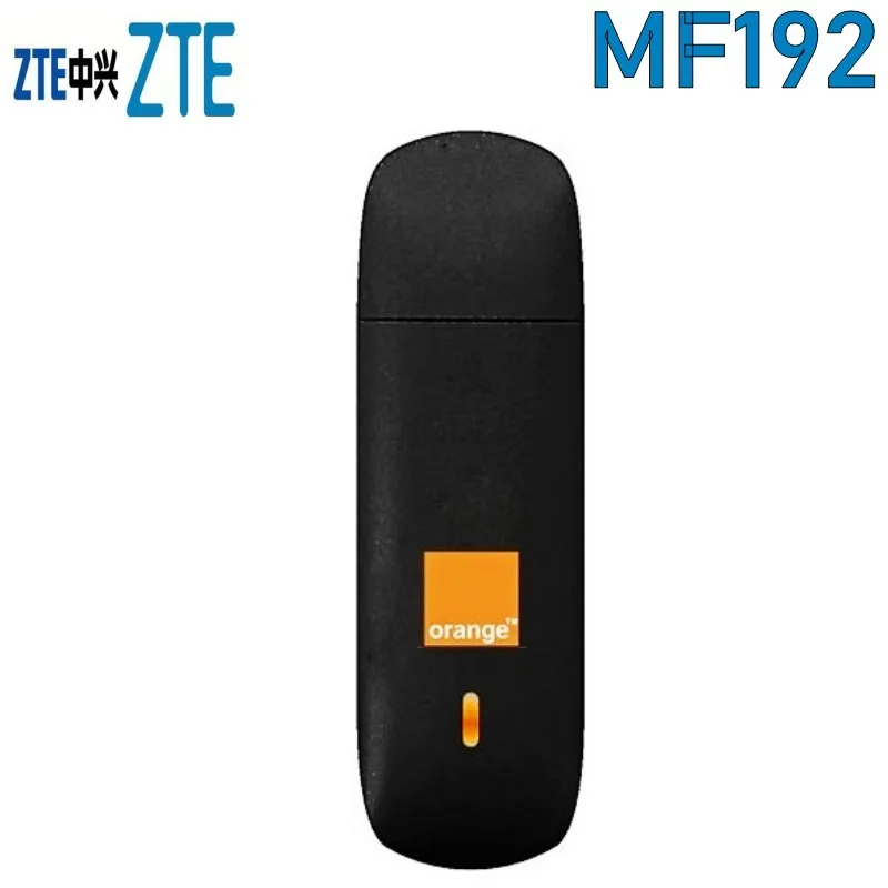 مودم أصلي إفتح 7.2Mbps ZTE MF192 3G HSDPA USB (علامة تجارية جديدة)