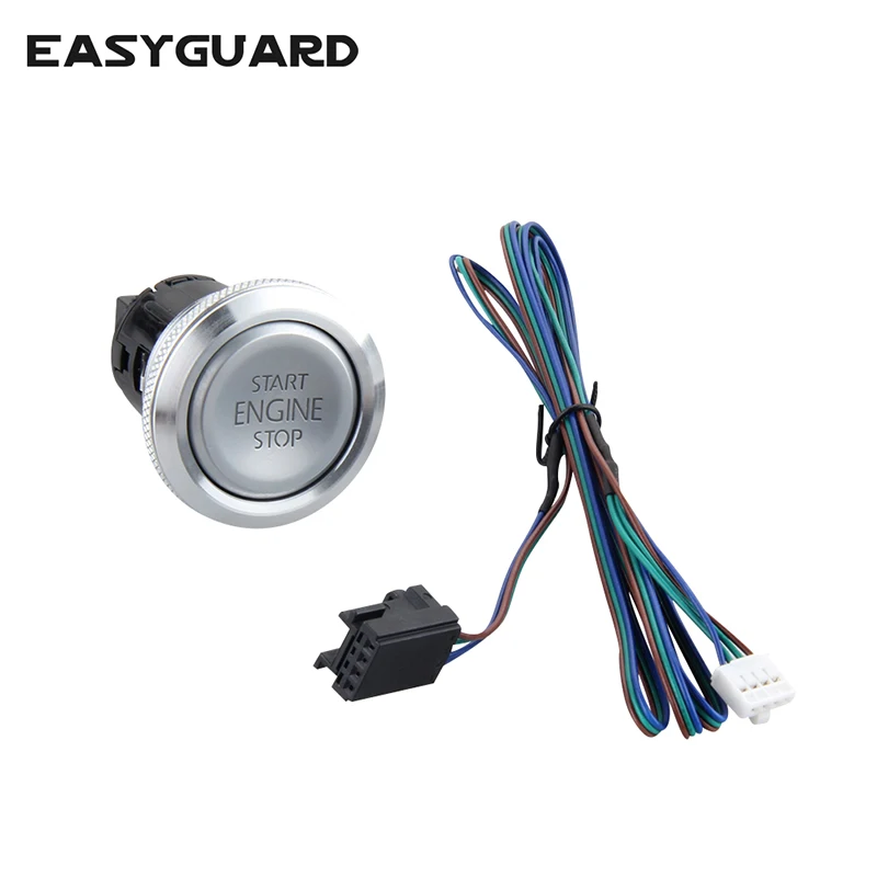 

EASYGUARD Replacement push engine start stop button for ec002 es002 ec008 series P3 style