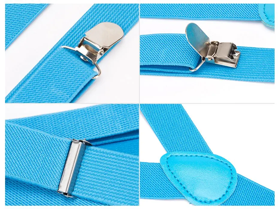 Hosenträger Fliege Set Männer Mode Suspensorio für Mann Junge Frauen Bowtie Hosenträger Hosen Tirantes Hochzeit Freizeit Hemd Bleibt – Detail 1