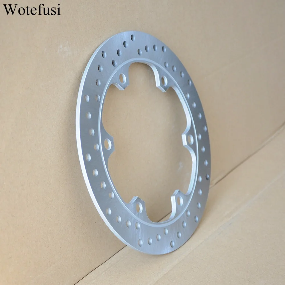 Wotefusi Motorcycle New One Piece Rear Brake Rotor Disc For Honda VFR750F 1985-1989 1986 1987 1988 CBR1000F [PA405]