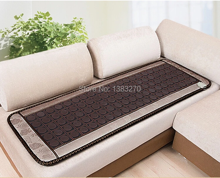 

NEW HOT jade heat therapy products heating tourmaline seat cushion sleeping massage with free eye cover 50X150CM