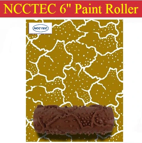 

6'' NCCTEC soft rubber decorator roller FREE shipping | 150mm wall paint roller tools