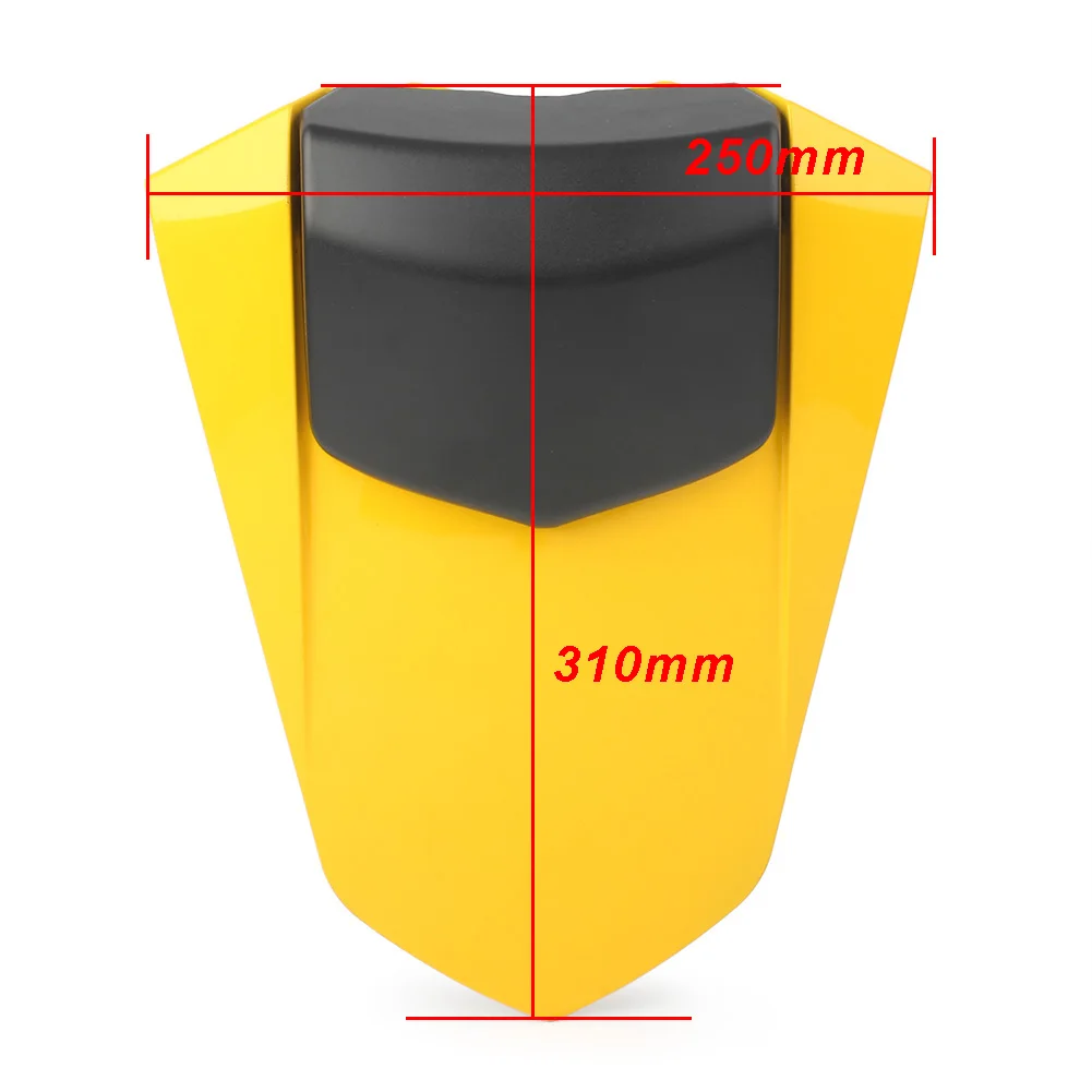 Motorcycle Seat Cover Rear Pillion Passenger Cowl Back Cover Fairing For Yamaha YZF R1 2007-2008