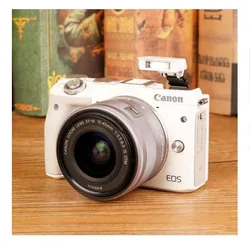 CANON M3 CAMERA White+ EF-M 15-45mm IS STM LENS  For CANON EOS M3 Mirrorless Digital Camera Brand New