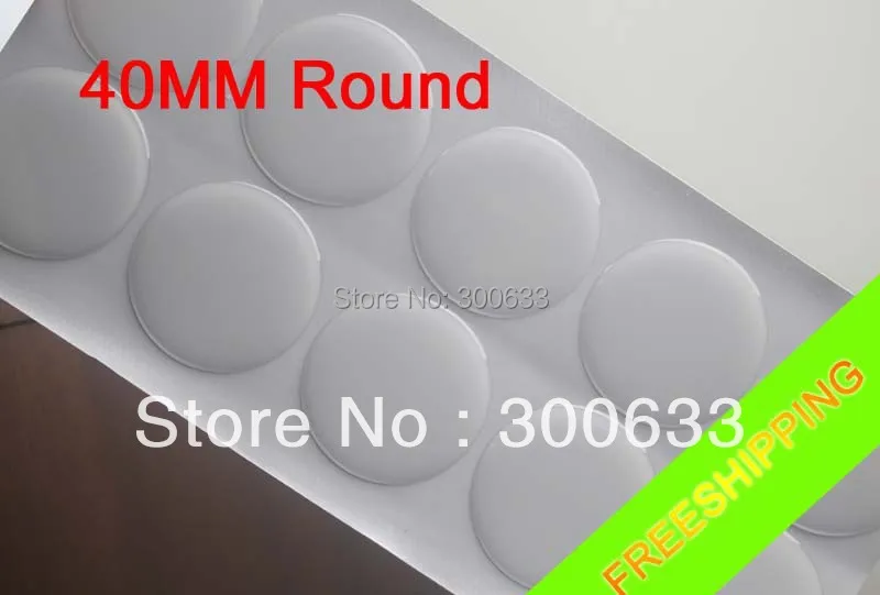 40mm Round Clear Epoxy Seals Epoxy Stickers DIY Crafting For Bottle Caps 3D Effect