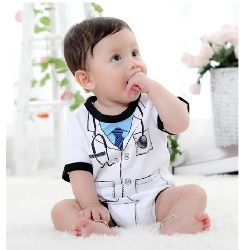 Body à Manches Courtes pour Bébé Garçon et Fille, Combinaison pour Nouveau-Né, Vêtement d'Été