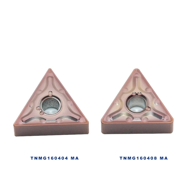 10pcs TNMG160404 MA  Carbide Inserts TNMG 160408 Blade Cutter CNC Lathe External Turning Tool  Stainless Steel Free Ship