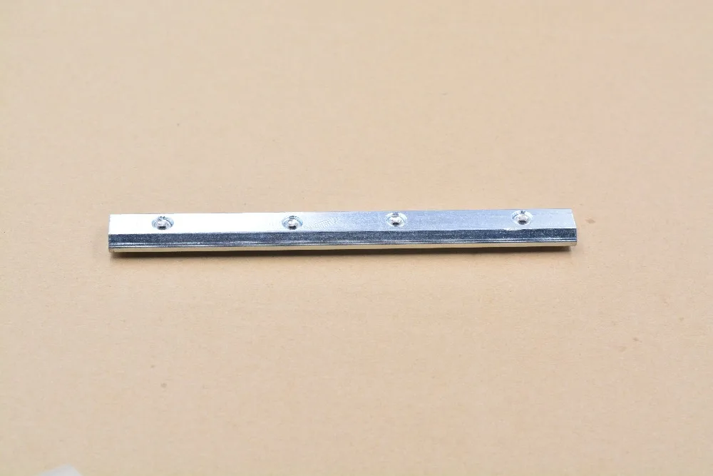 M8 line connector length 180mm width 19mm thickness 10mm zinc plated fastener for european standard 40 aluminum profile 1pcs