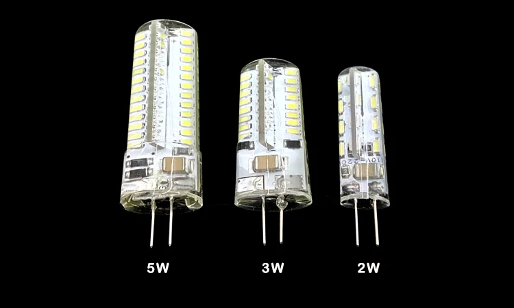 Mini G4 LED Lamp 3014 LED Bulb 2W 3W 5W AC220V LED G4 SMD Light Dimmable 360 Beam Angle Chandelier Lights Replace Halogen Lamps