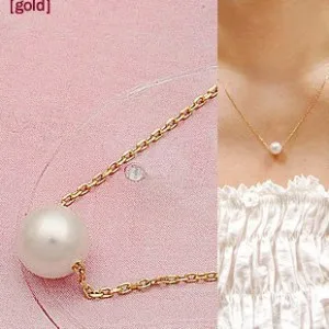 Korean version of the popular modern minimalist temperament Short imitation pearl necklace jewelry wholesale  free shipping