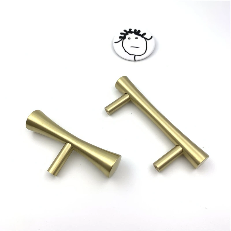 LCH Solid Brass Door Handles Cabinet Drawer Knob Door Pull Newly Designed Artistical Chinese Style Furniture Hardware