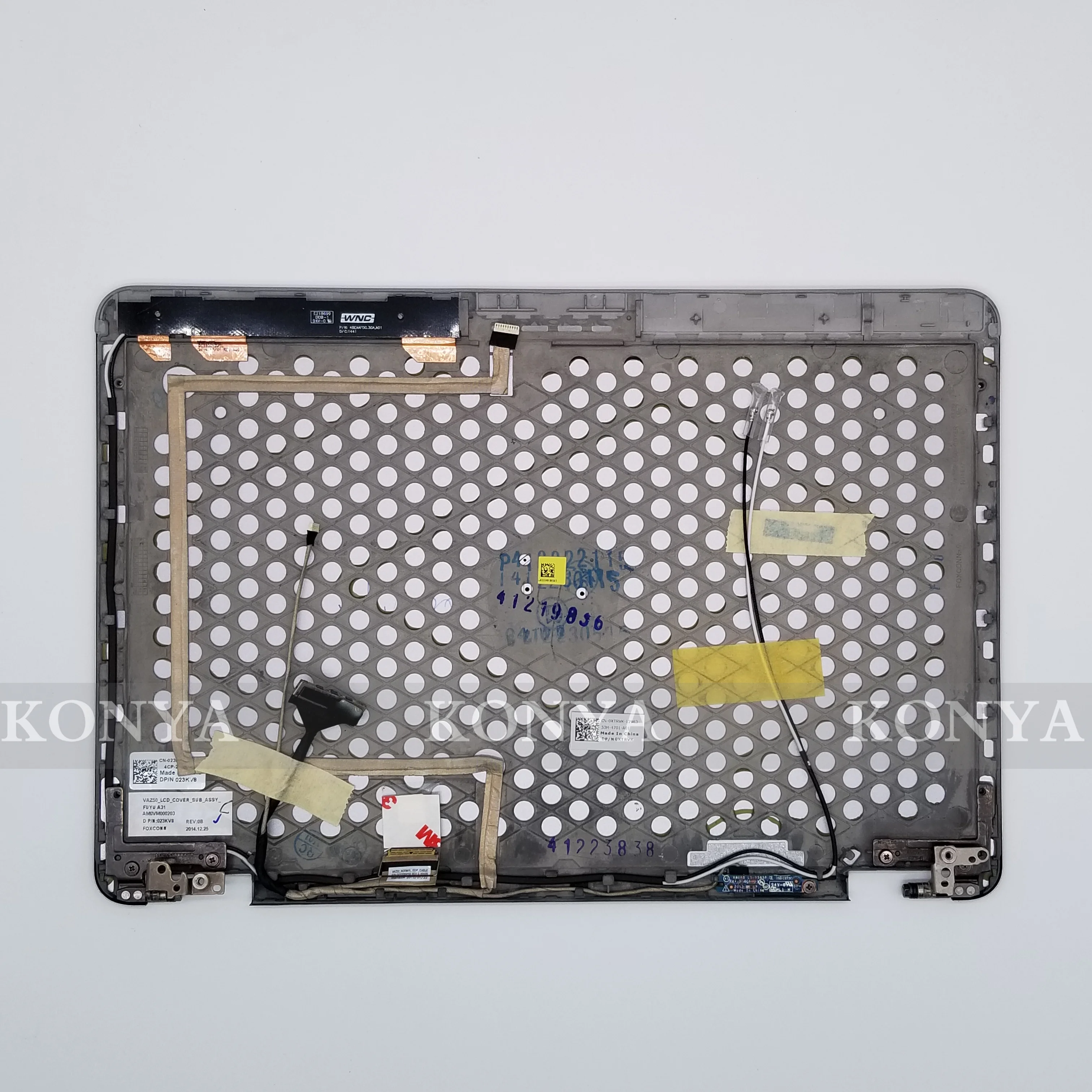 

New Genuine For DELL Latitude E7240 Lcd Rear Lid Back Cover Top Case With Hinges &Cable 023KV8 23KV8 AM0VM000203