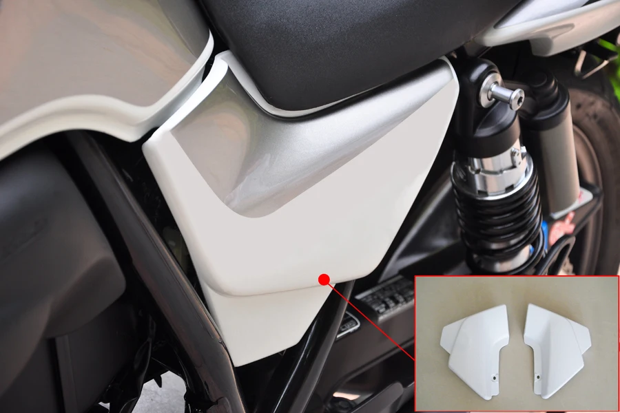 

Wotefusi ABS Неокрашенная боковая крышка, панель обтекателя Cowling для Honda CB400 V-TEC 04-13 05 [ZX16]