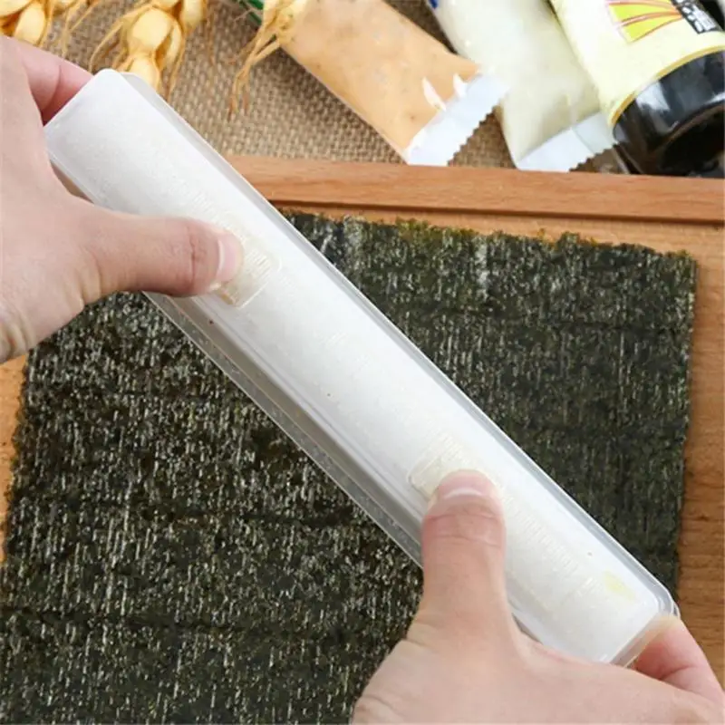 New 3 Pcs/set DIY Roller Sushi Roll Mold Making Meat Vegetables Laver Rice Roll Sushi Mold Making Kitchen Accessories Kit Tools