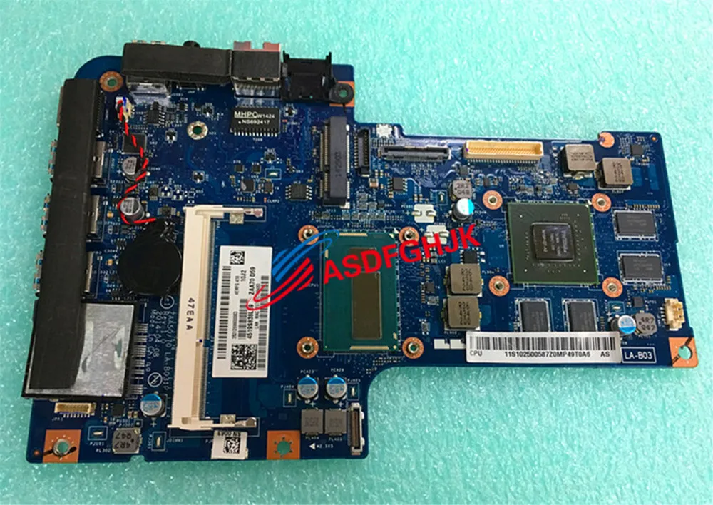 

Original LA-B031P FOR Lenovo A540 A740 Mainboard WITH i7-4558U CPU Test OK