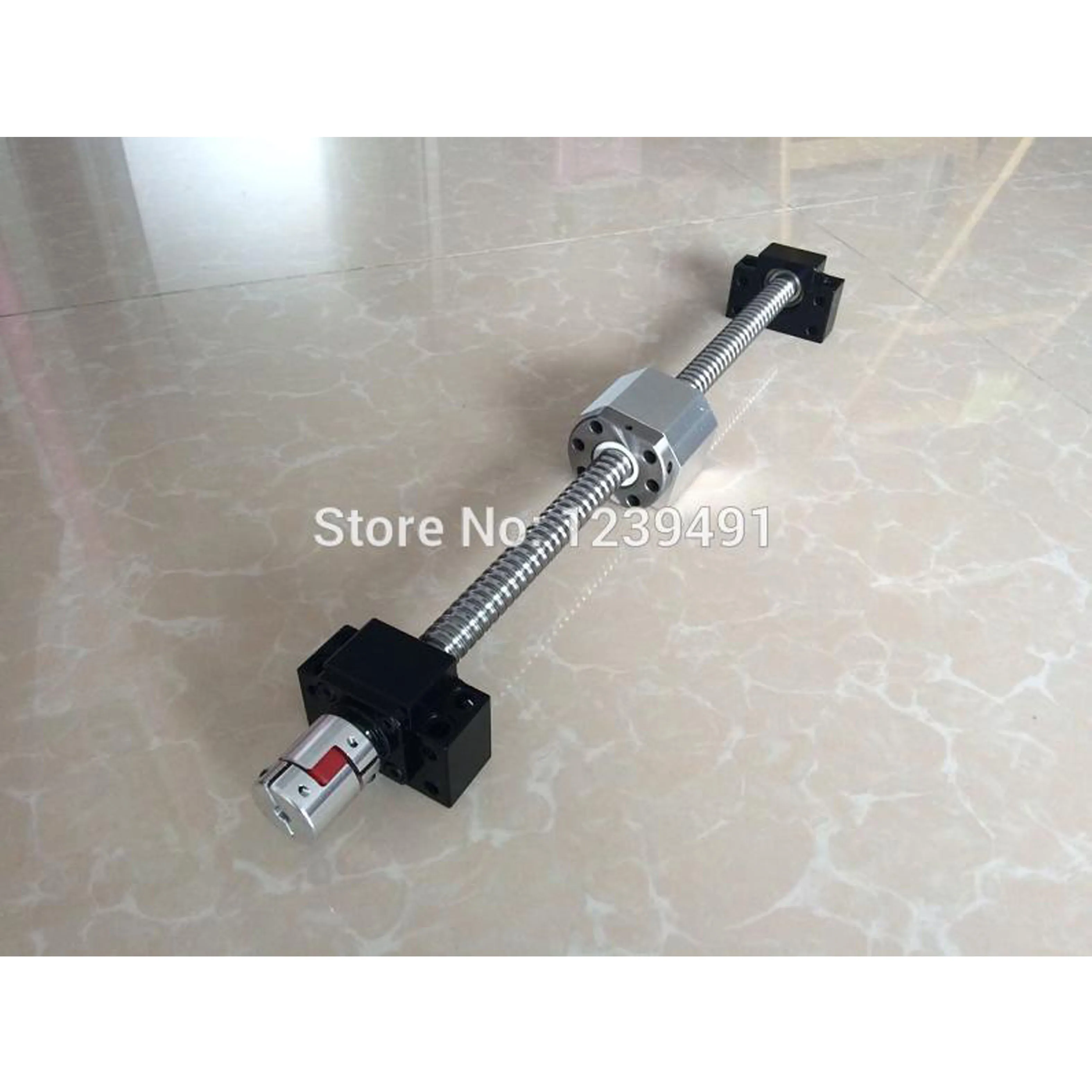 

SFU1204 700mm 750mm 800mm 850mm 900mm 950mm 1000mm ballscrew + BK10/BF10 + Nut housing + 6.35*8 Coupler RM1204