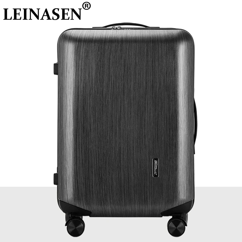 Ultralight Suitcase Single Rod Rolling Luggage Password Zipper Trolley Case 20 Inch Boarding Travel Suitcase Large Capacity